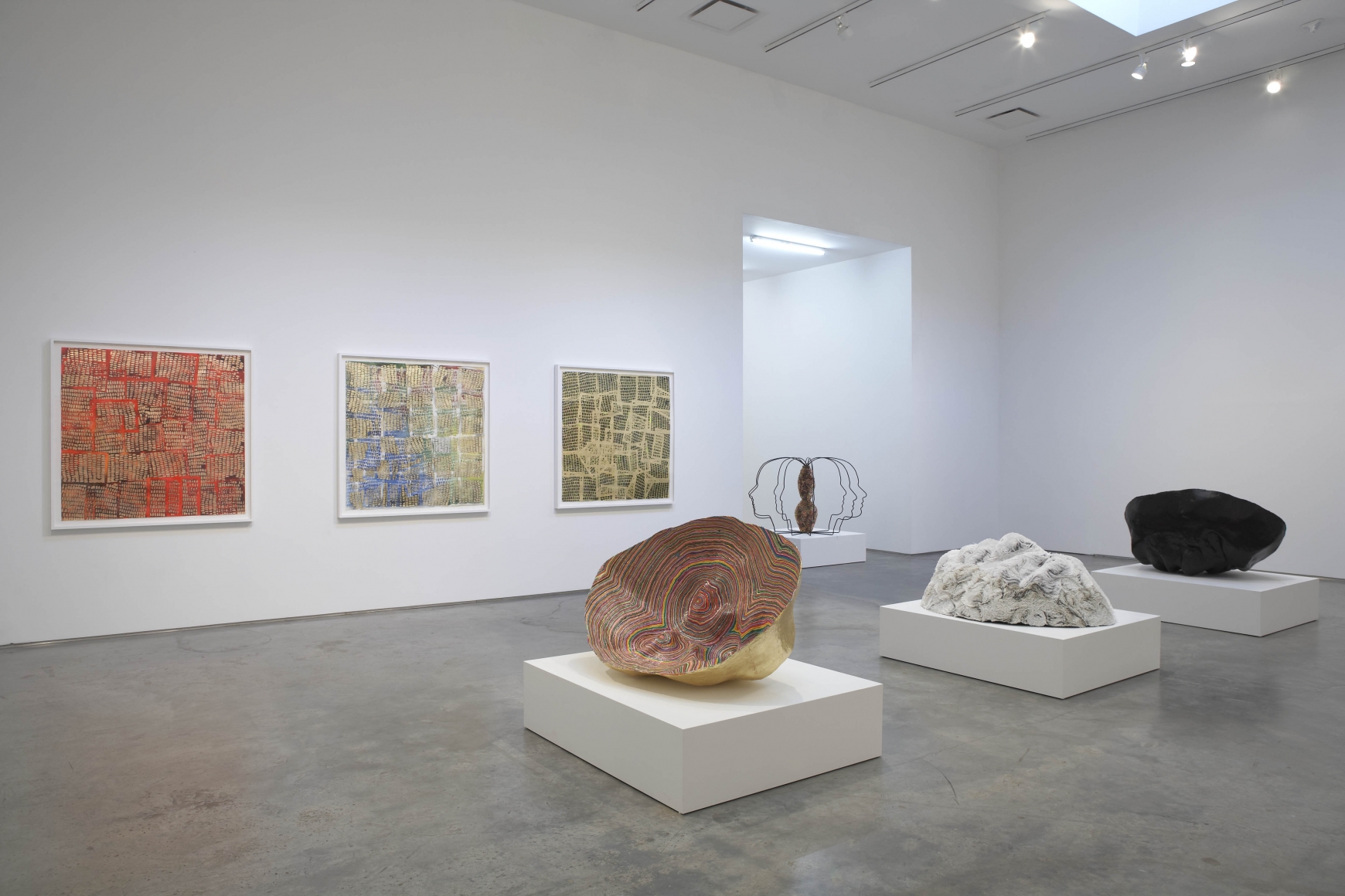 Breaking Open The Head (Installation View), Marianne Boesky Gallery, 2011