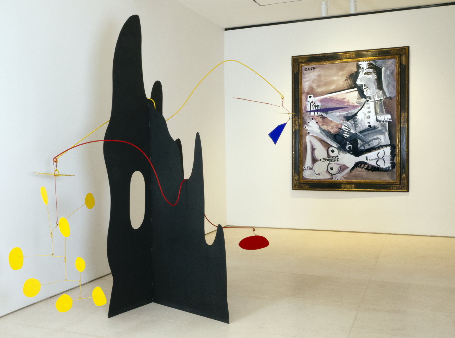 Installation view of Mastersworks. ©Helly Nahmad Gallery NY.