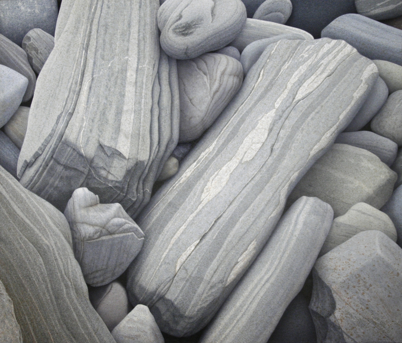 alan magee, The Others, 1989, acrylic on canvas, 60 x 70 inches