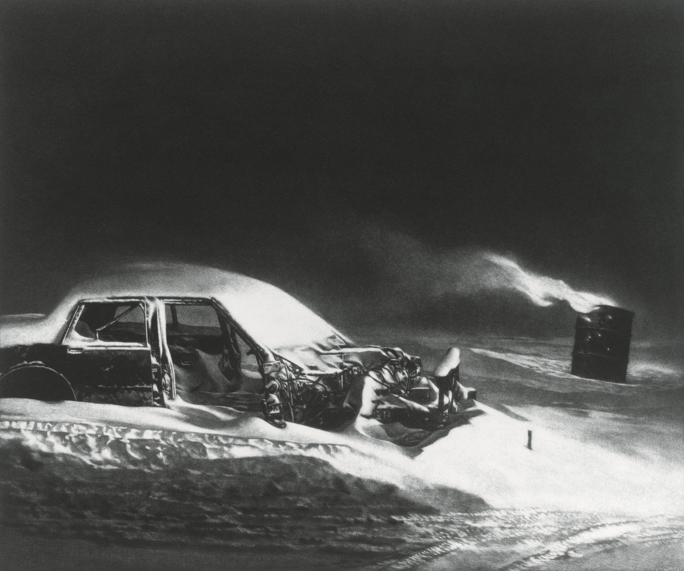craig mcpherson, Memento Mori, 2013, mezzotint, 14 x 17 inches, Edition of 45