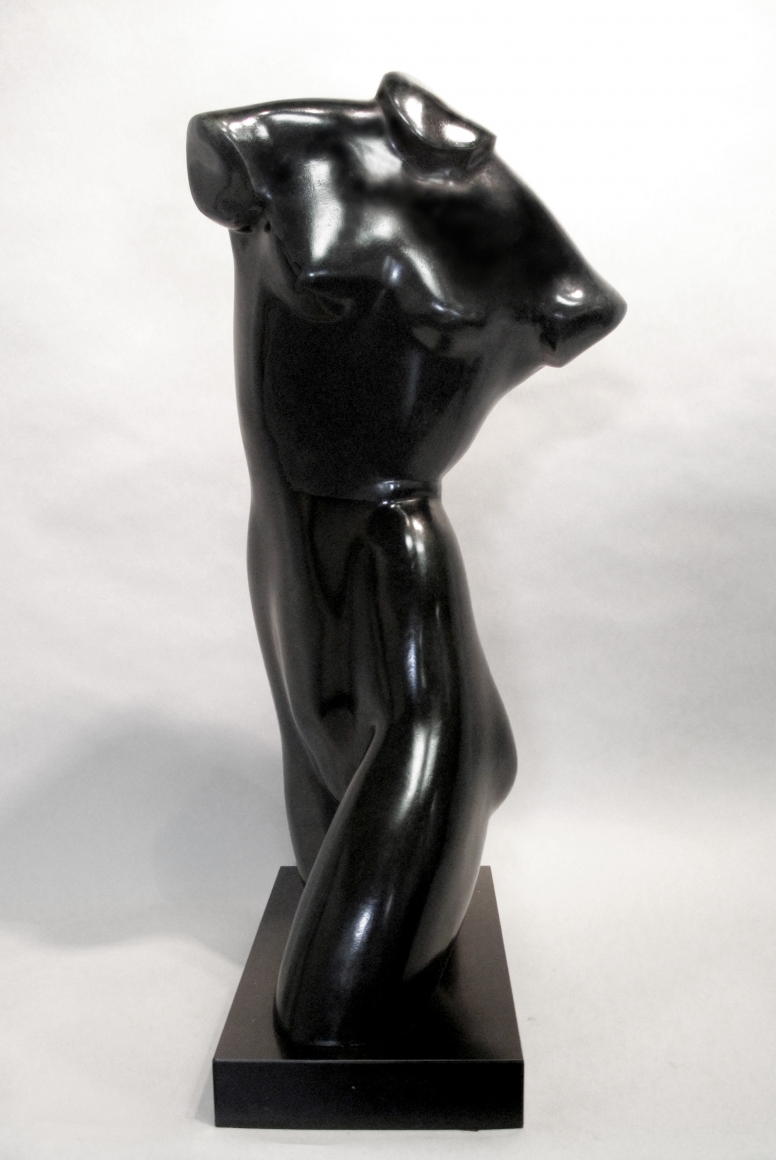 Alexander Archipenko, Turning Torso, 1921, cast c. 1966, bronze, dark blue patina, 28 1/8 h x 14 w x 13 1/4 d inches, edition 7/8
