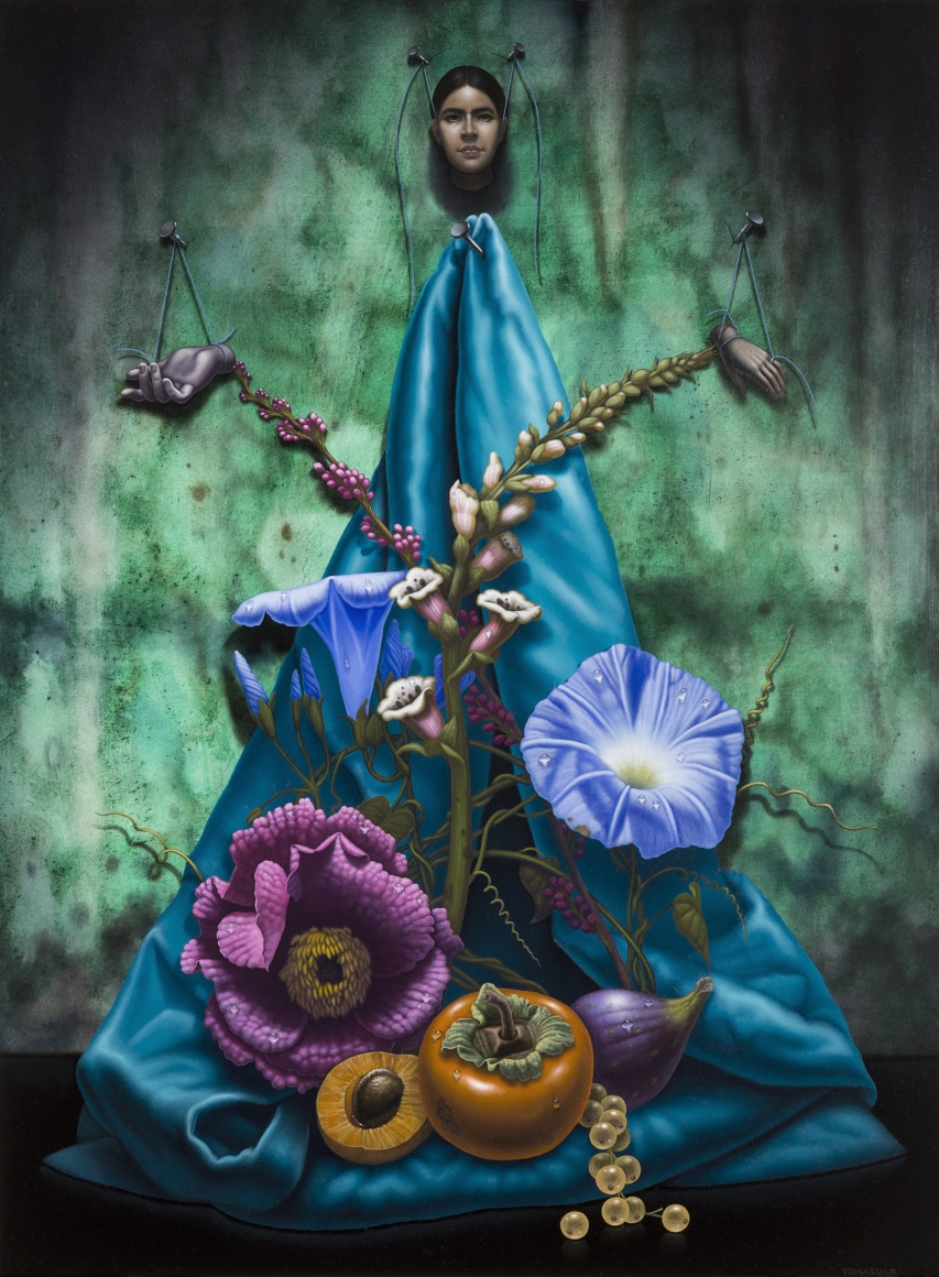 maria tomasula, When I Knew You (SOLD), 2017, oil on panel, 24 x 18 inches