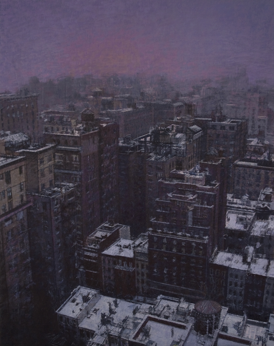Bernardo Siciliano, The Storm (SOLD), 2011, oil on linen, 43 1/2 x 31 1/2 inches