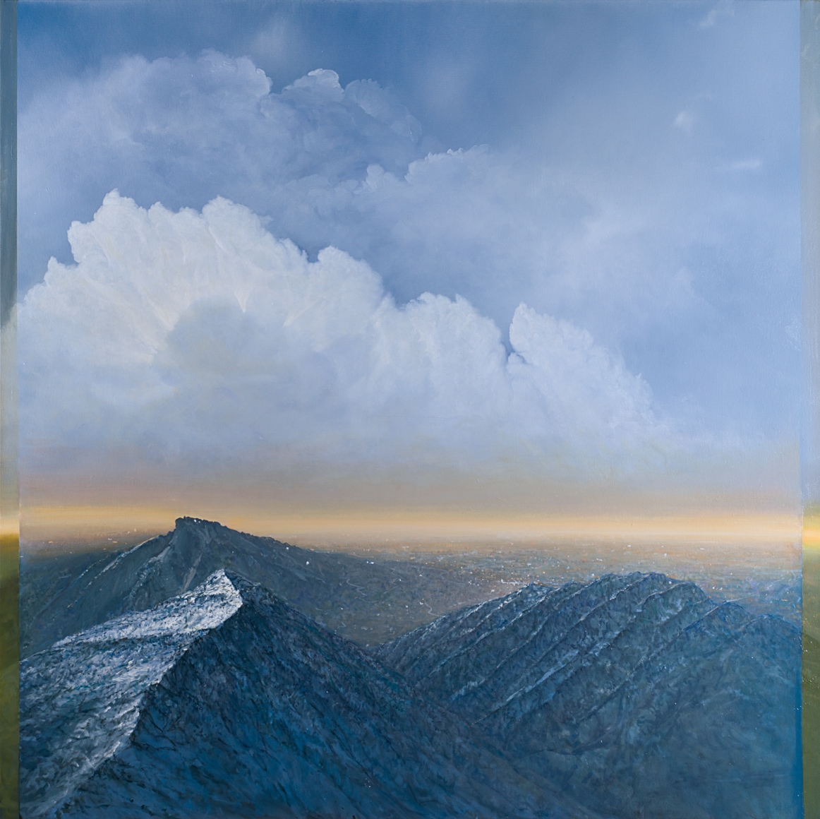 Tula Telfair, Statistics Can be Misleading (SOLD), 2011, oil on canvas, 60 x 60 inches