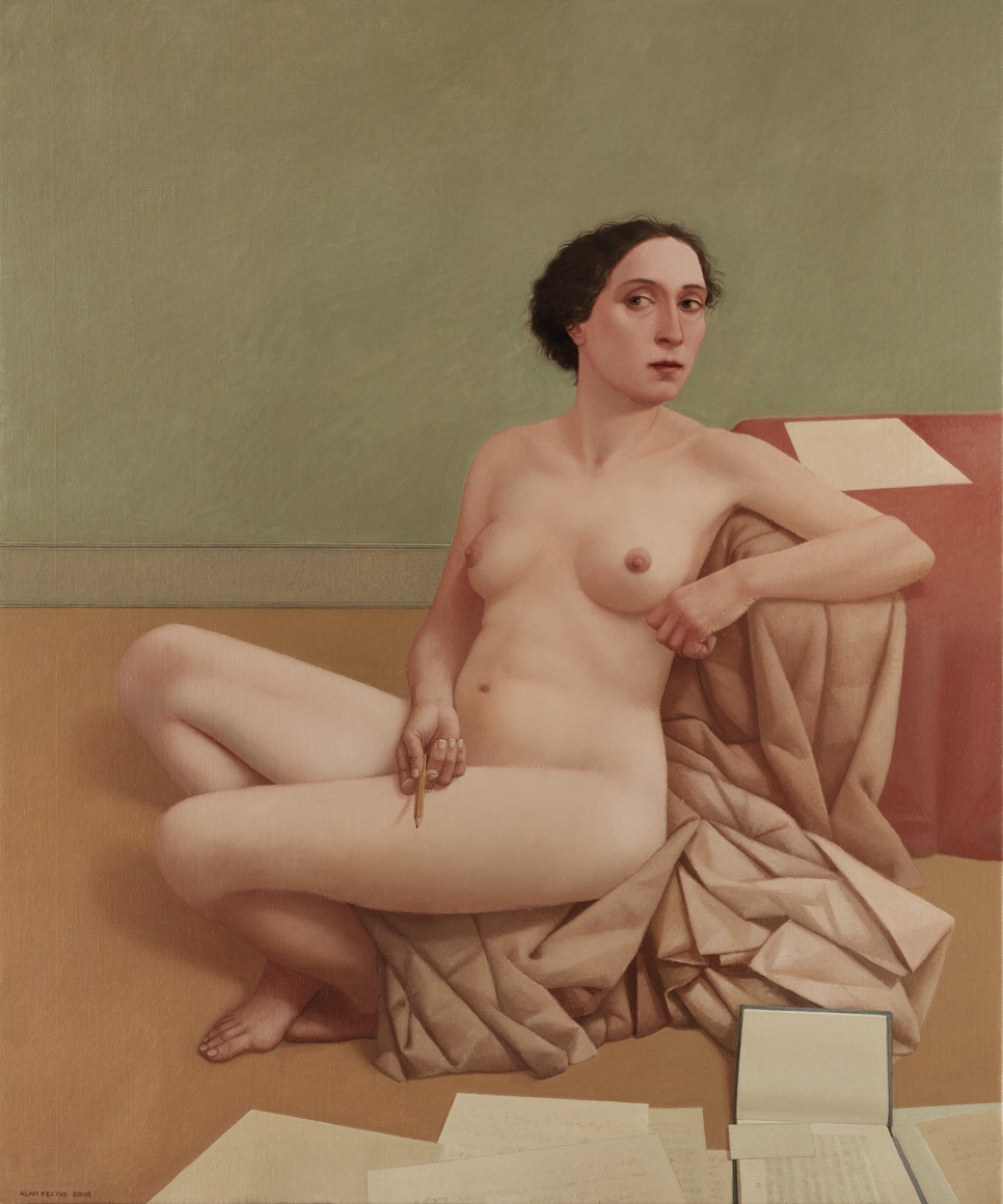 alan feltus, Prelude (SOLD), 2008, oil on canvas, 47 1/4 x 39 1/4 inches