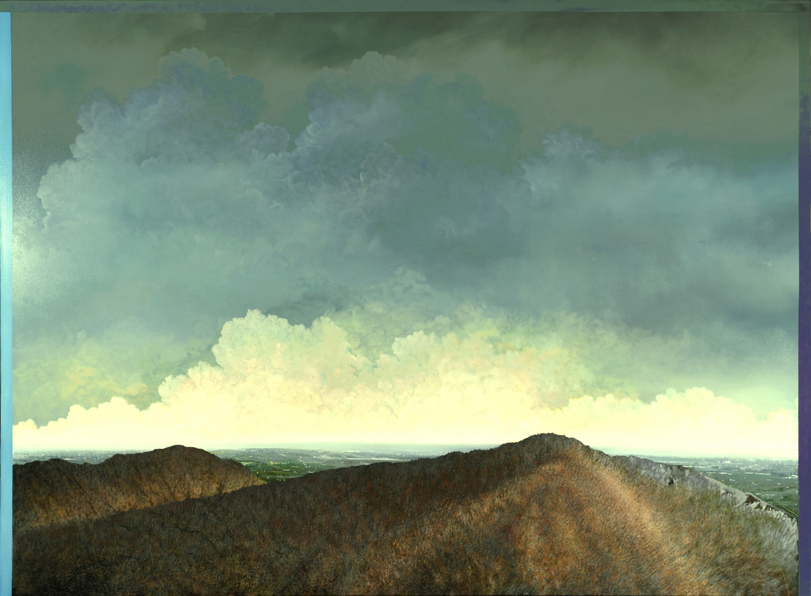 Tula Telfair, The Structure of Matter, 2010, oil on canvas, 74 x 100 inches