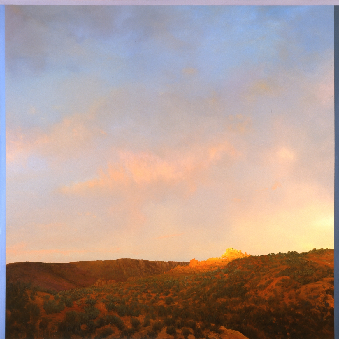 tula telfair, Considering the Particularities of the Relationship, 2008, oil on canvas, 60 x 60 inches