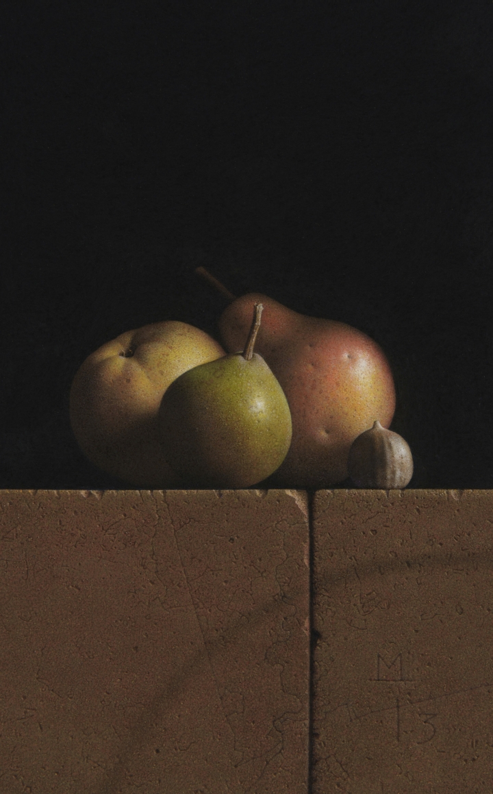 G. Daniel Massad What We Need Is Here, 2013, pastel on paper, 9 ¾ X 6 1/8 inches