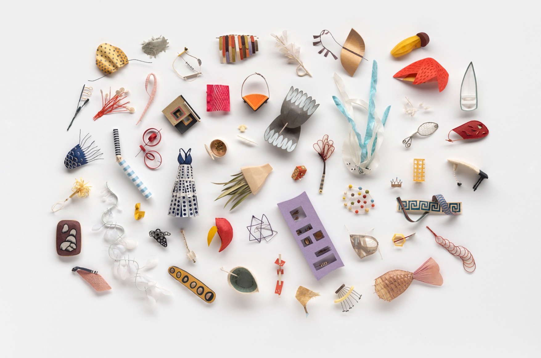 Cybèle Young, Are You Still Looking? (SOLD), 2013, Japanese paper construction, 24 x 32 inches