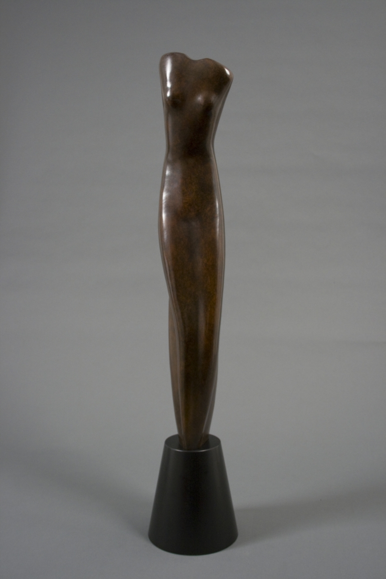Alexander Archipenko, Torso, var. II, 1945, bronze, 25 x 5 x 5 1/4 inches, Edition 9/12F, posthumous cast