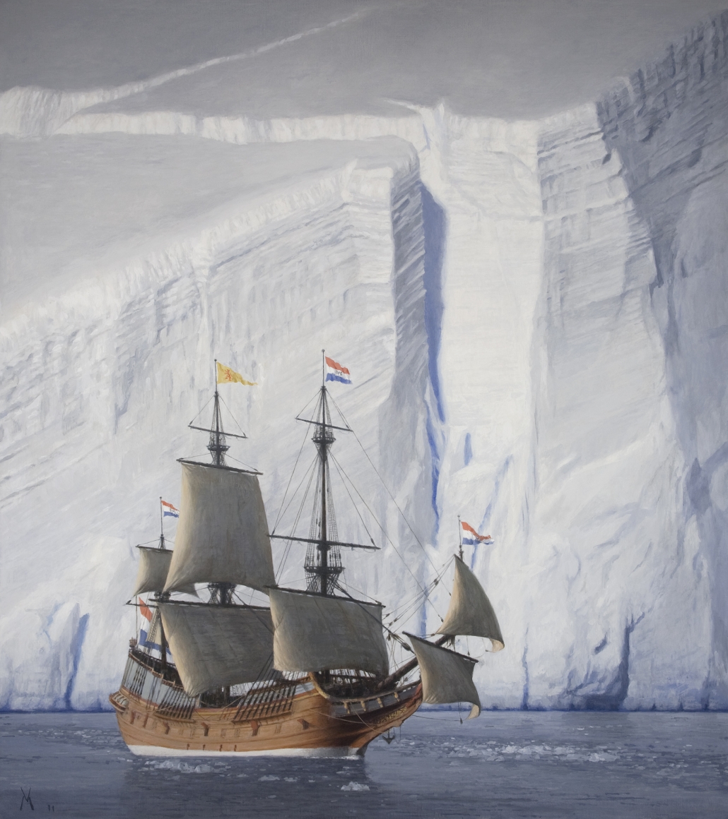 guillermo munoz vera, Terra Australis (SOLD), 2011, oil on canvas on panel, 70 7/8 x 63 inches