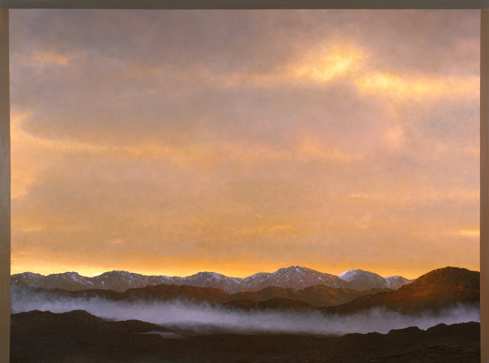 Tula Telfair, Reality Defeats Theory (SOLD), 2008, oil on canvas, 60 x 80 inches