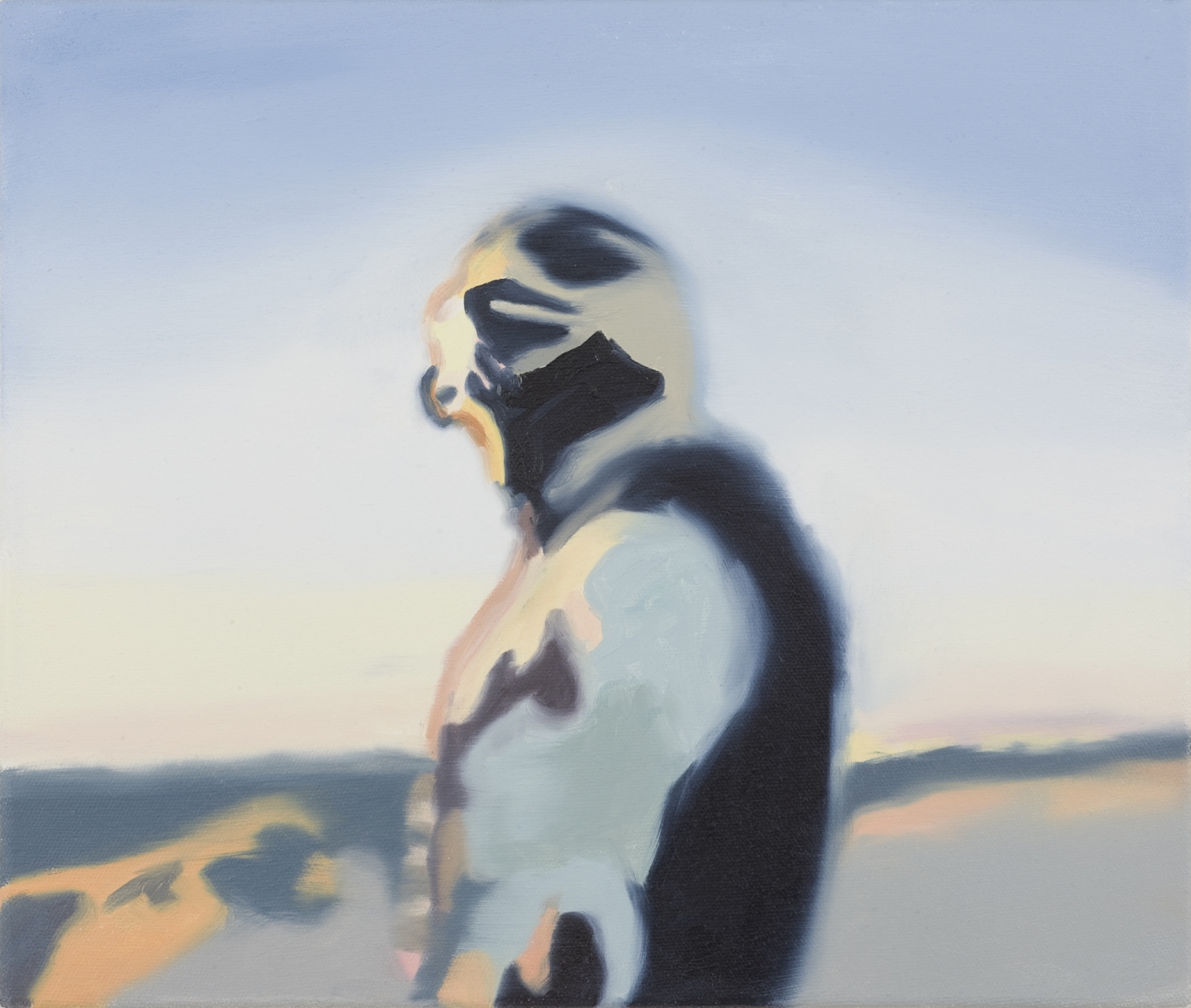 Megan Rye, Alien, Study I (SOLD), 2008, oil on canvas, 12 x 14 inches