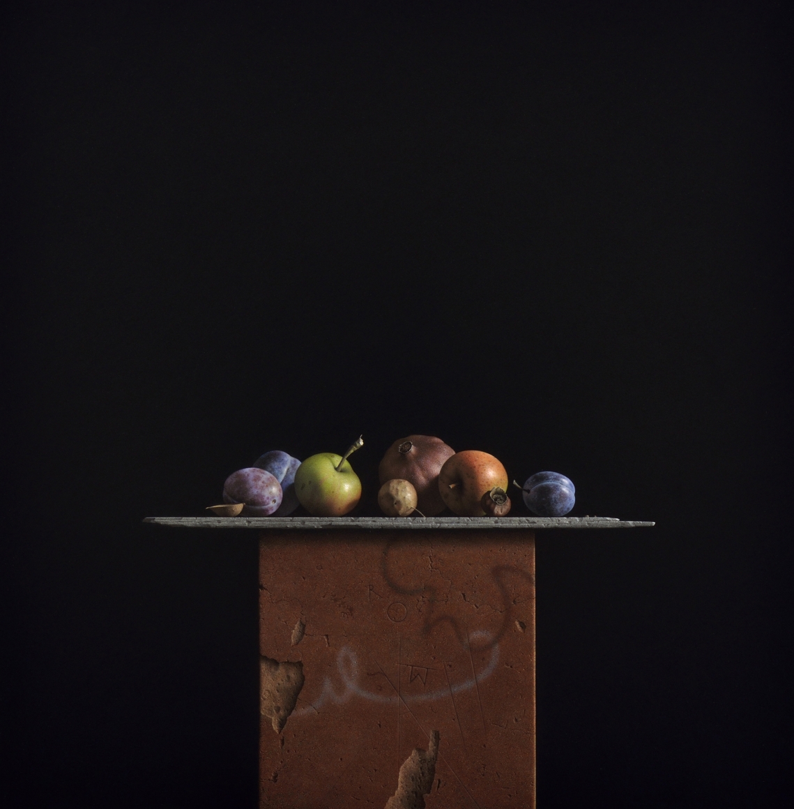 G. Daniel Massad, Plenty, 2012, pastel on paper, 22 X 22 ½ inches