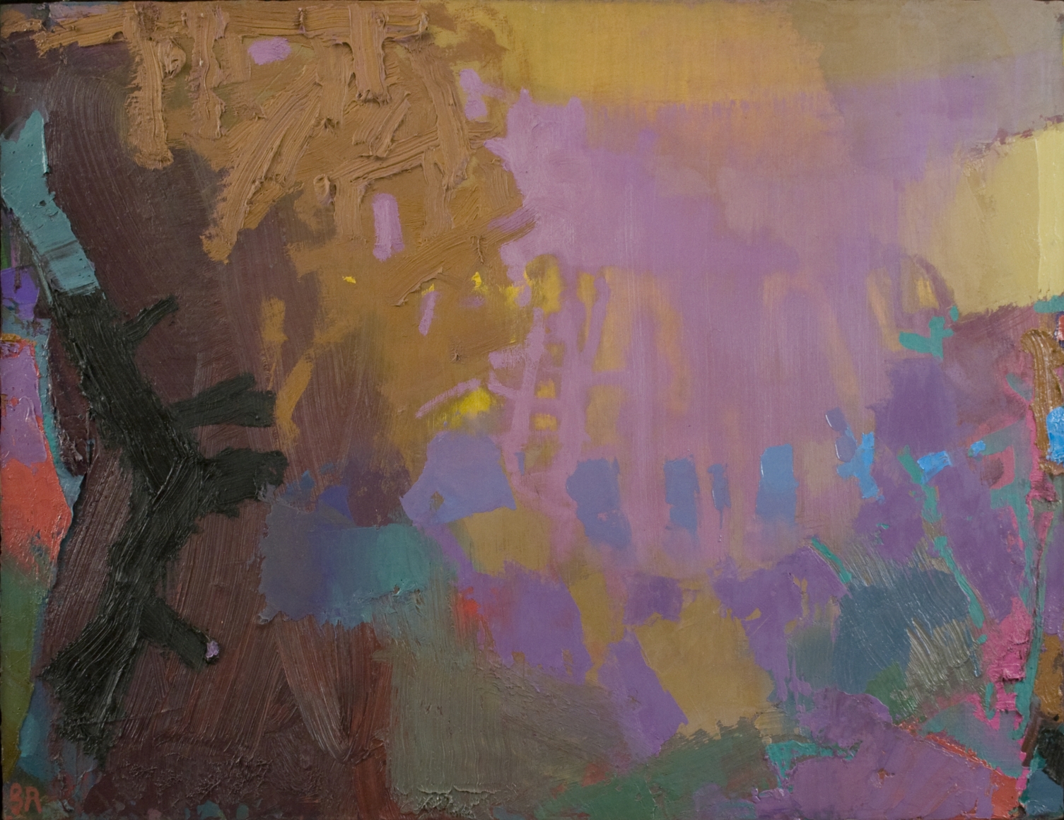 brian rutenberg, Little Gale 4, 2013, oil on linen, 16 x 21 inches