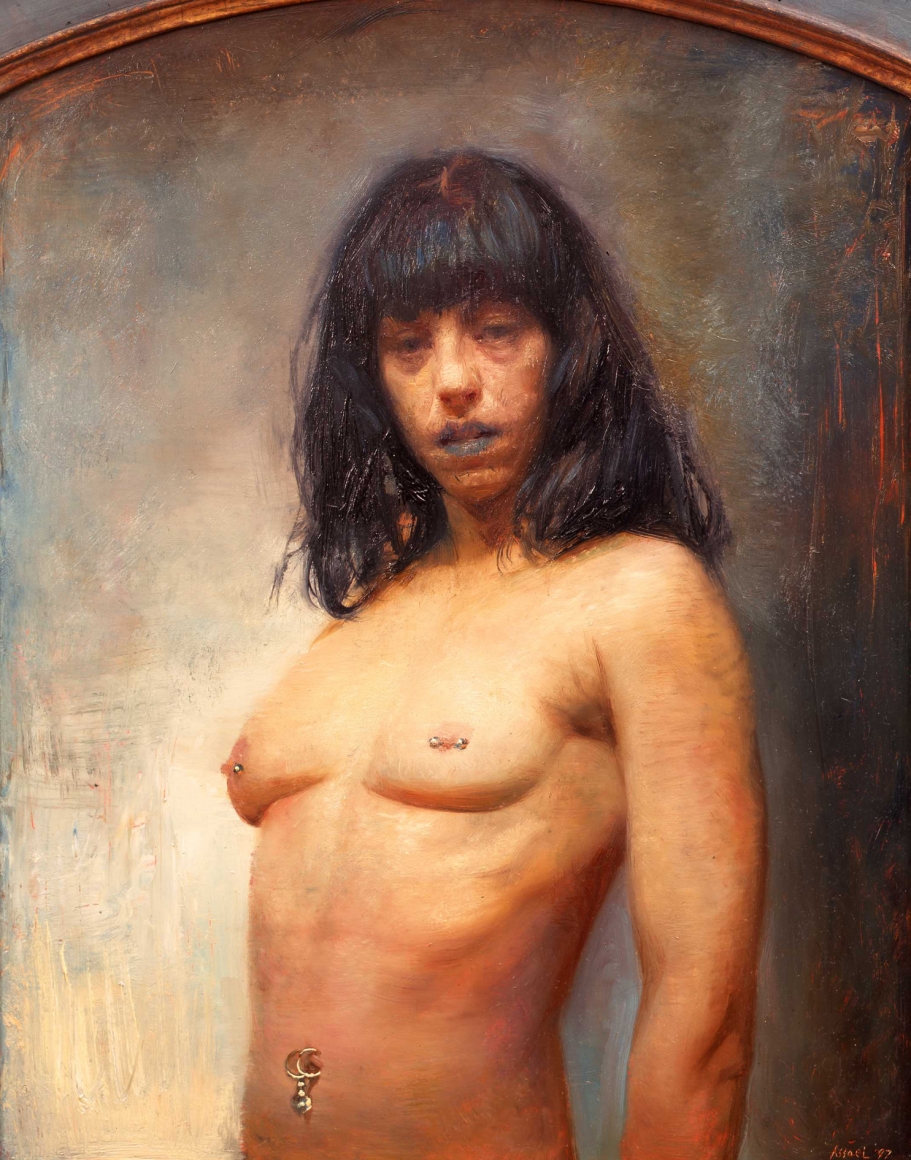 Steven Assael Bari, 1997, oil on panel, 18 x 14 inches