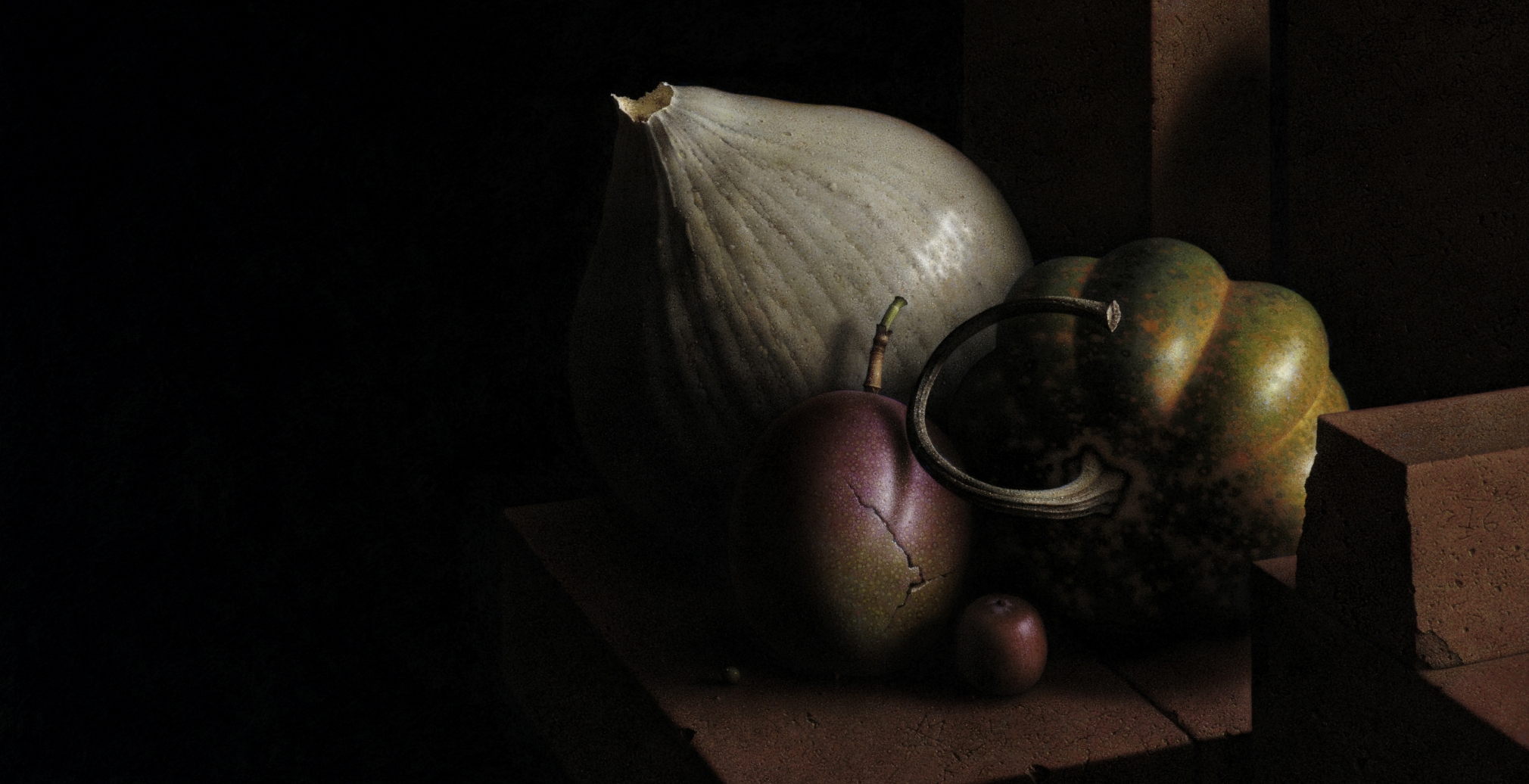 G. Daniel Massad, Providence, 2016 pastel on paper 9 1/4 x 18 inches