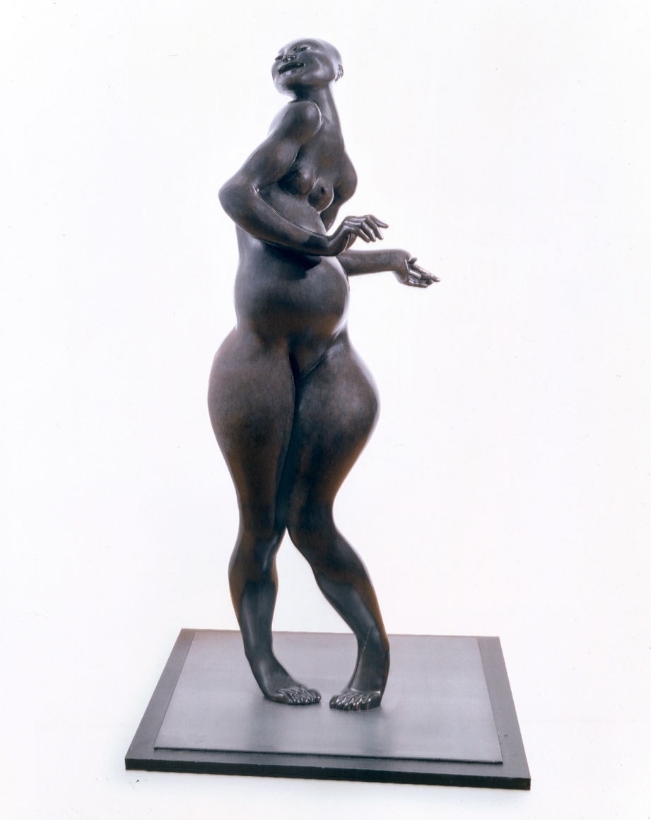 hugo robus, Blackbottom, 1925, bronze 63 1/2 x 18 x 21 3/4 inches, Edition of 4