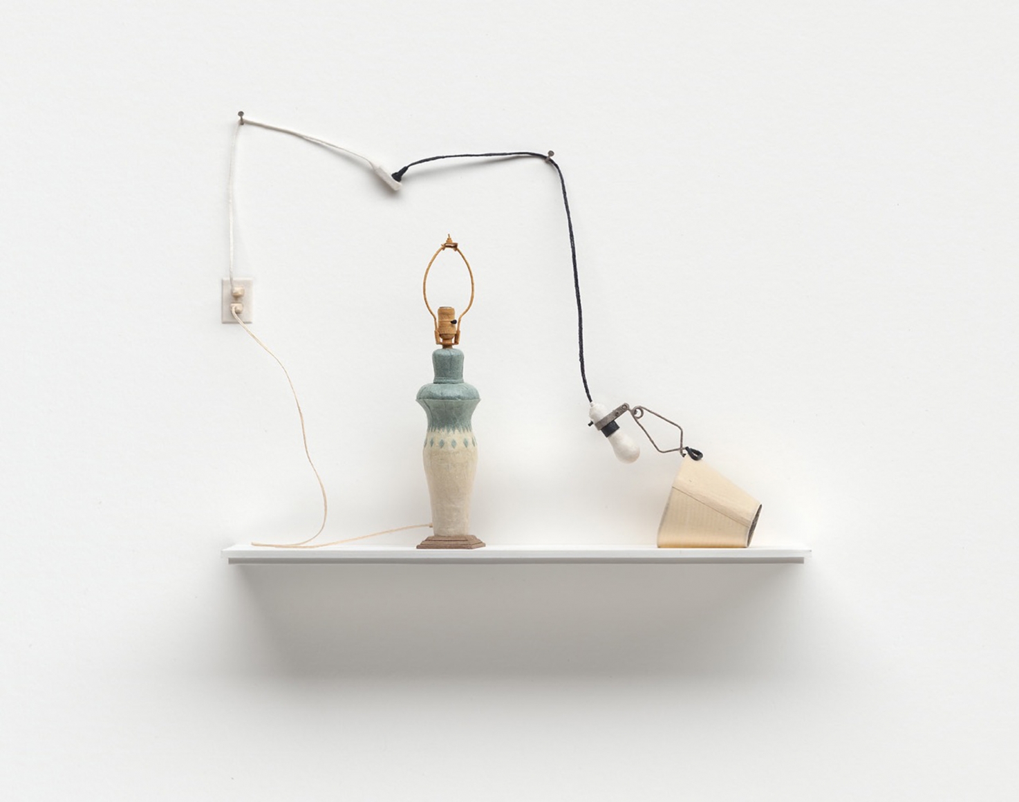 Cybèle Young, I Thought You Knew Already, 2011, Japanese paper construction, 21 x 17 1/2 x 3 inches