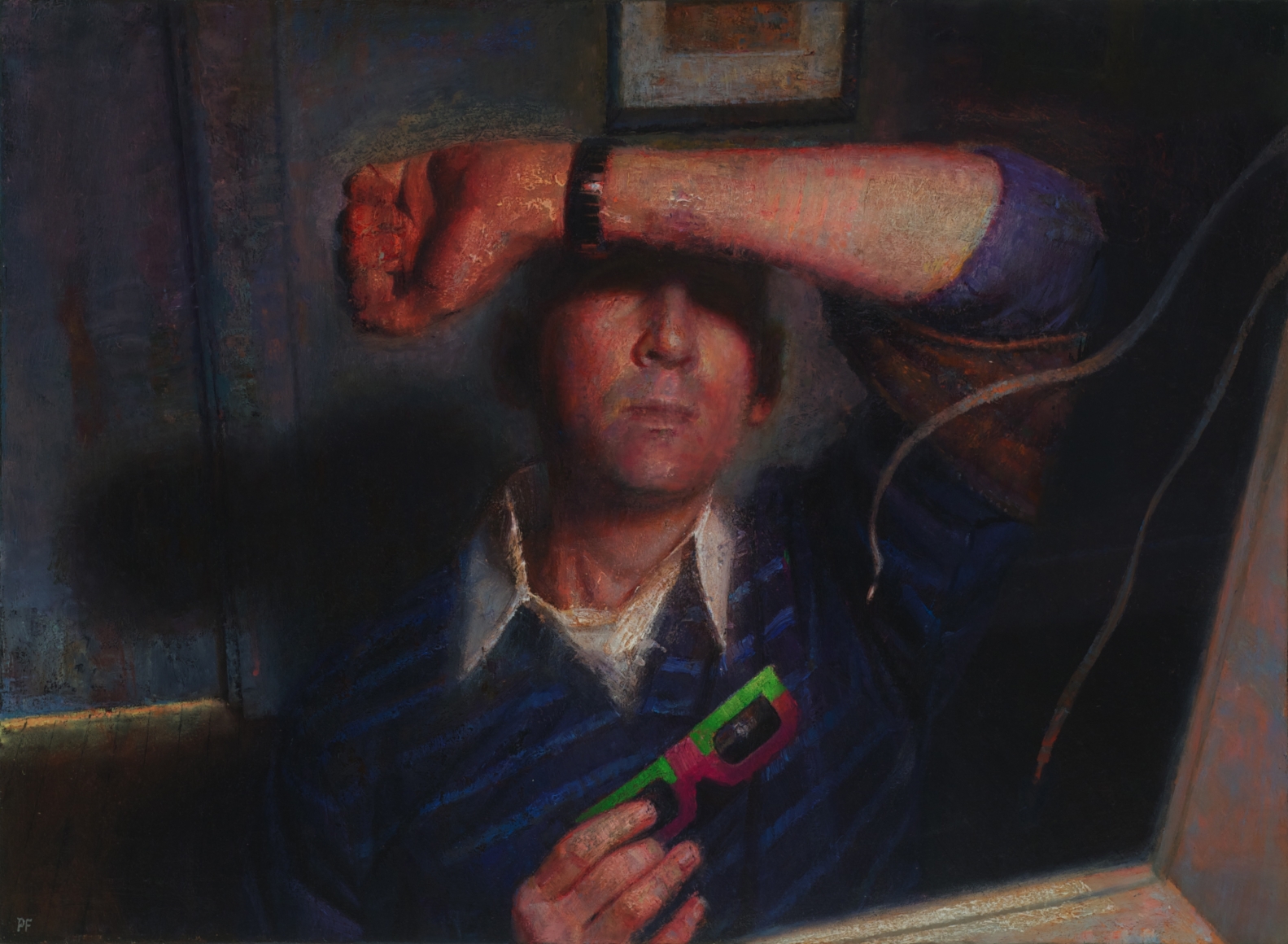 paul fenniak, After the Eclipse (SOLD), 2013, oil on canvas, 22 x 30 inches