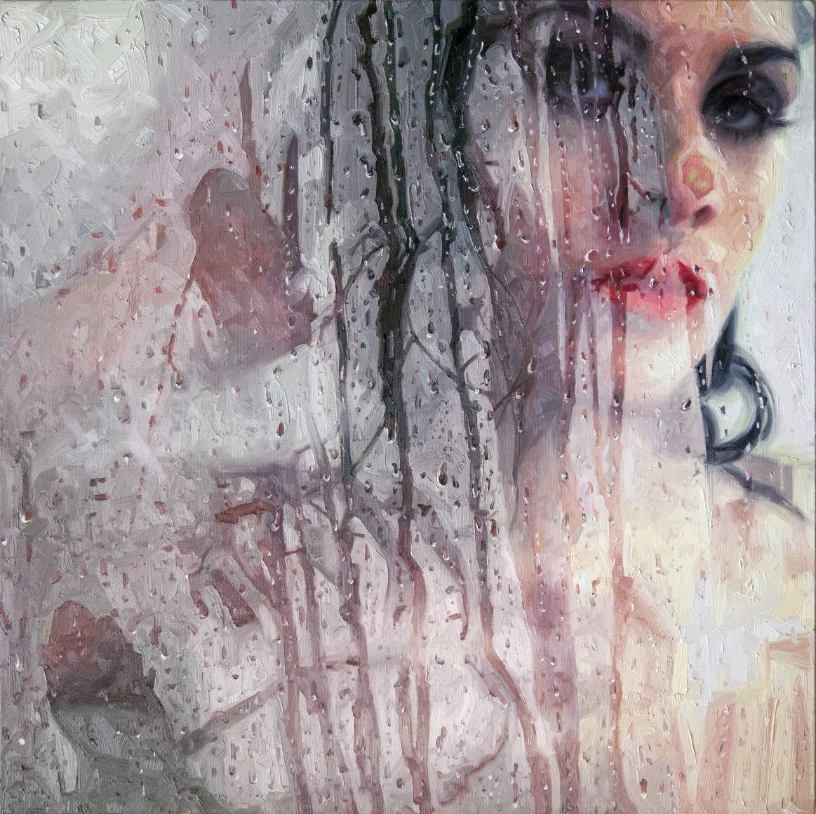 alyssa monks, Edit, 2017, oil on linen, 32 x 32 inches