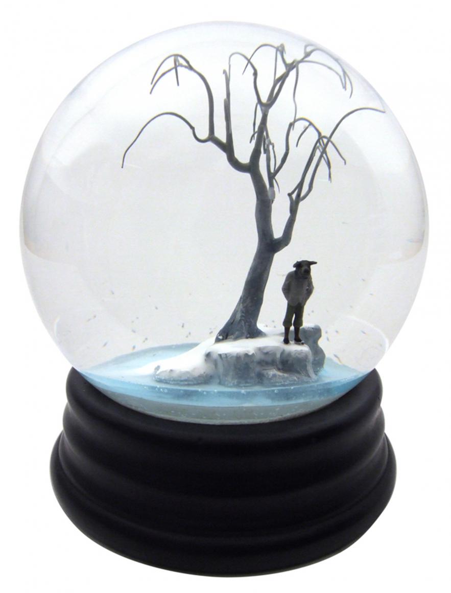 Walter Martin & Paloma Munoz, Traveler CCXXXI (231), 2012, glass, wood, water and plastic, 9 x 6 x 6 inches