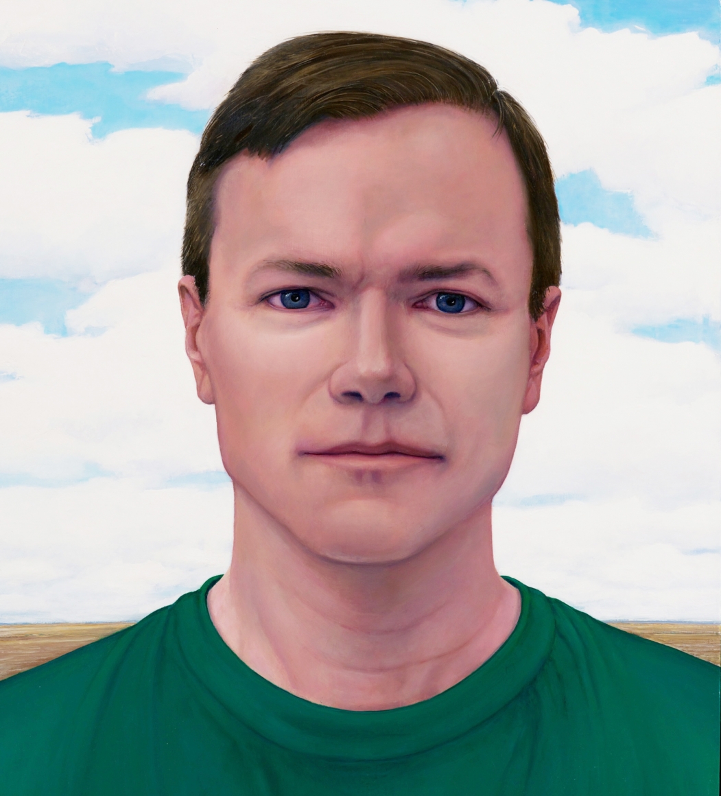 william beckman, Paul, 2006-13, oil on panel, 21 x 18 1/2 inches