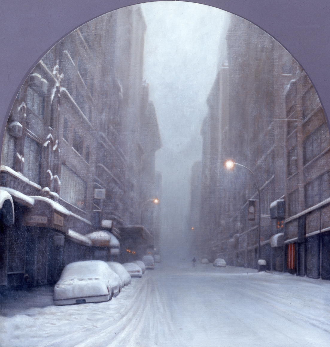 wade schuman, Passages: Resolutions (SOLD), 2000, oil on linen over panel, 35 1/2 x 38 inches