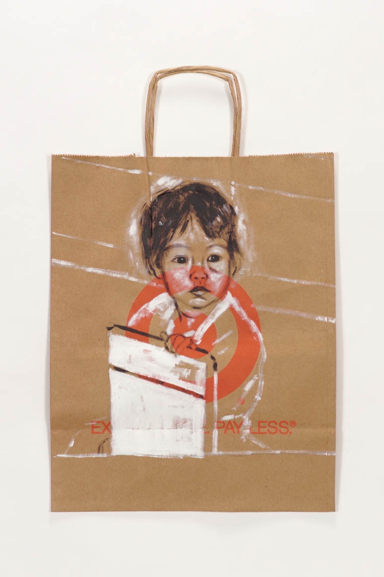 Megan Rye Book 2, 2017, oil on paper, 19 x 12 inches