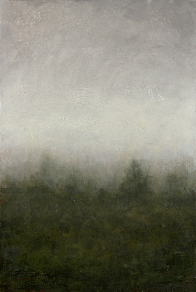 alyssa monks, Rise, 2014, oil on linen, 48 x 32 inches