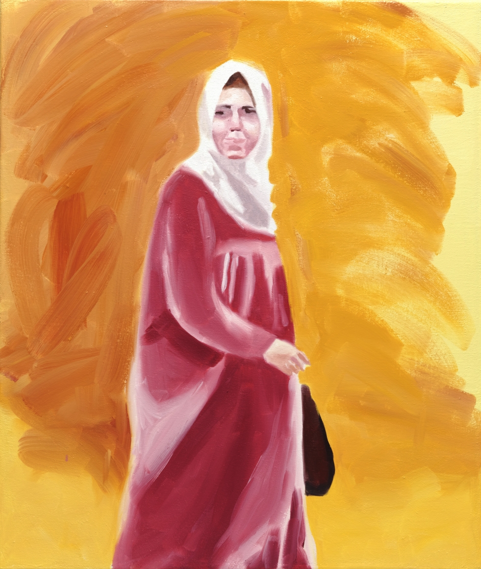 megan rye, Morning/Mourning 5, 2011, oil on canvas, 17 x 20 inches