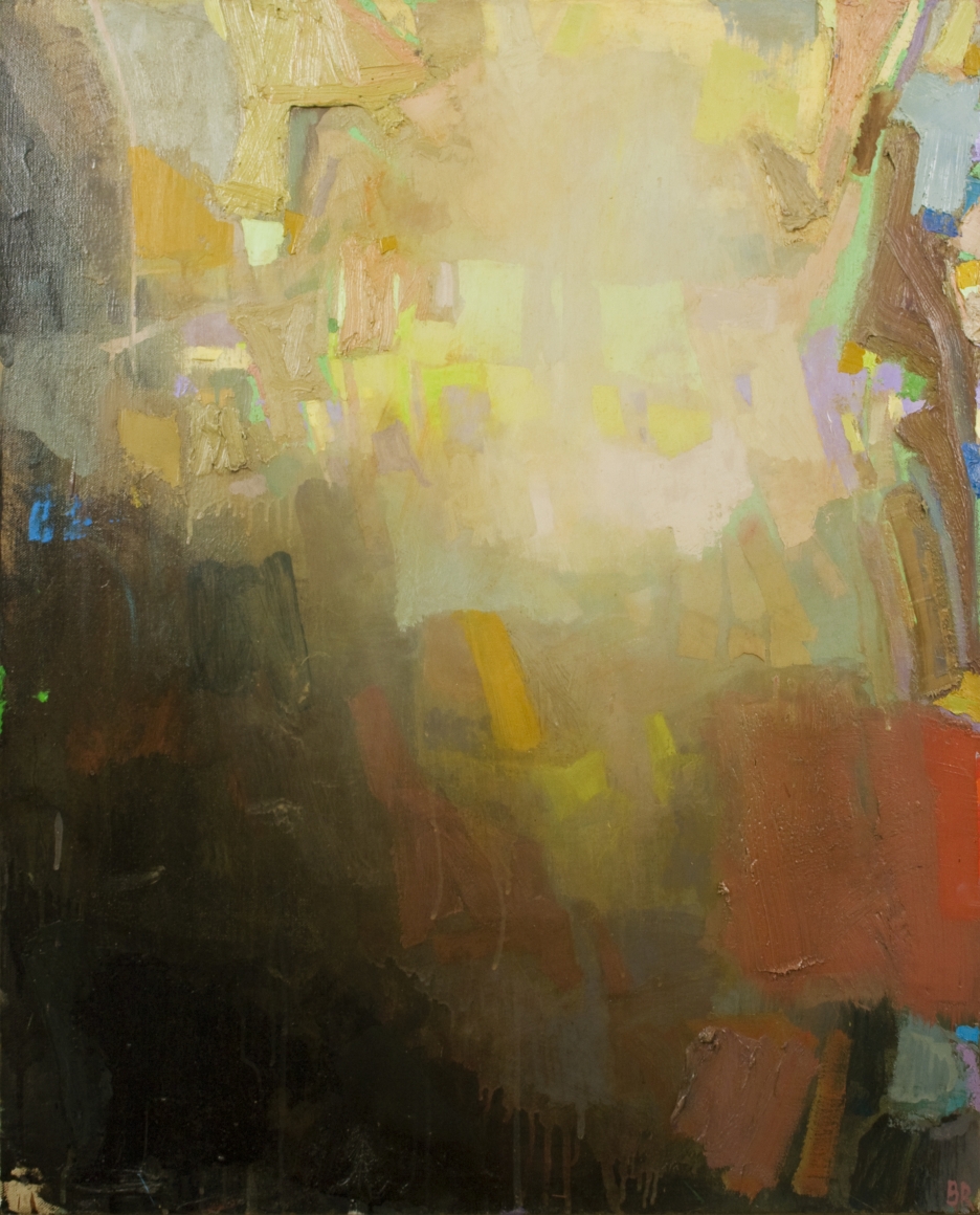Brian Rutenberg Gainsborough Suite 2, 2010, oil on linen, 32 x 26 inches
