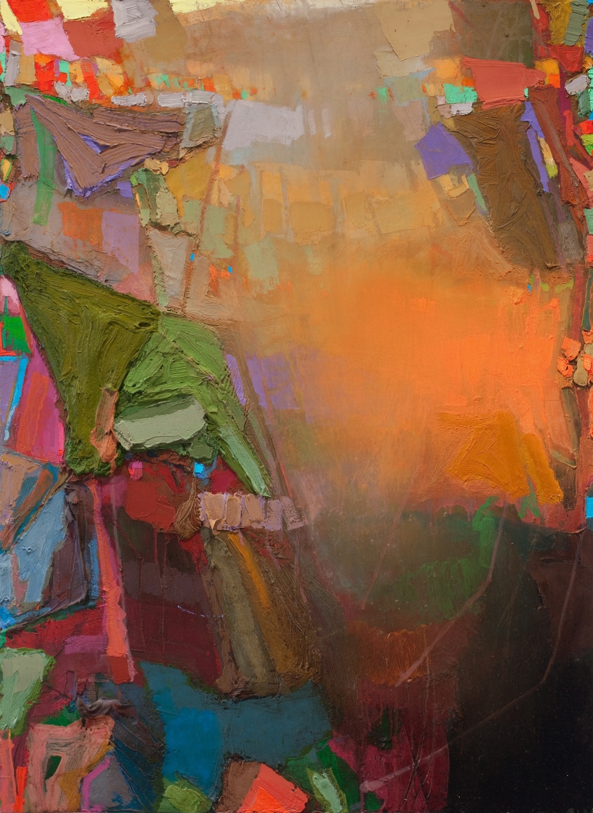 brian rutenberg, Tidesong 16, 2009-10, oil on linen, 38 x 28 inches