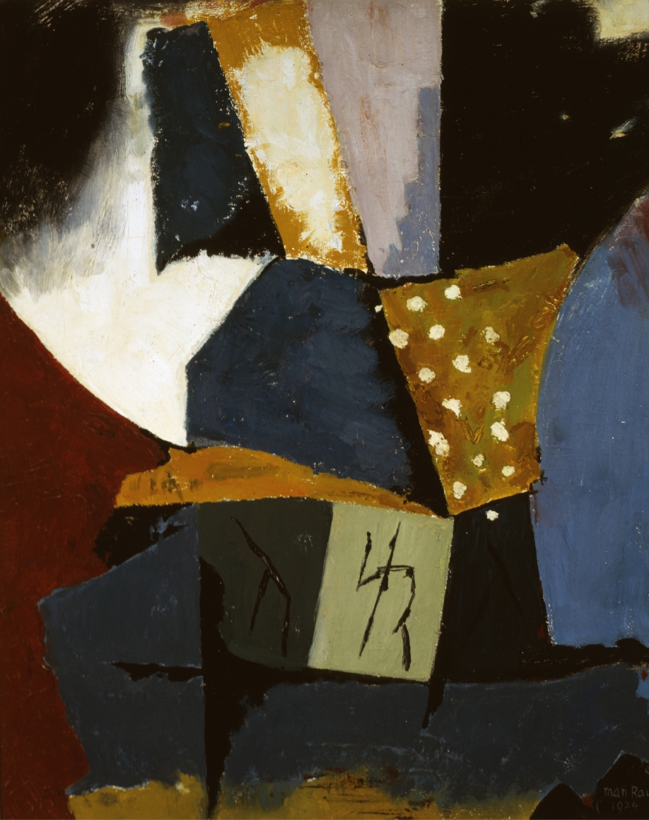 Man Ray, Painting, 1918-1924, oil on canvas, 17 3/8 x 14 1/8 inches