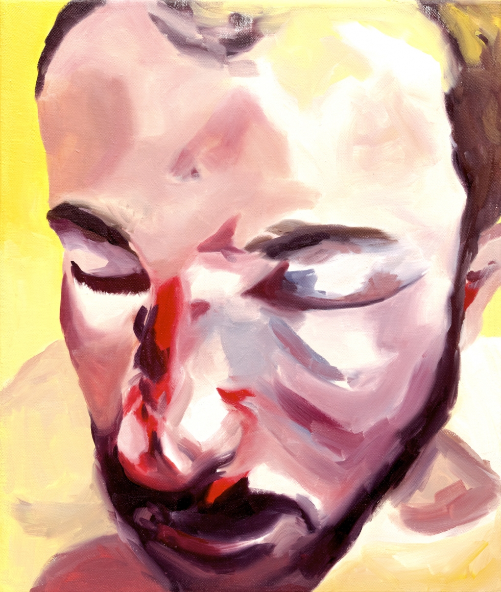 megan rye, Morning/Mourning 7, 2011, oil on canvas, 17 x 20 inches