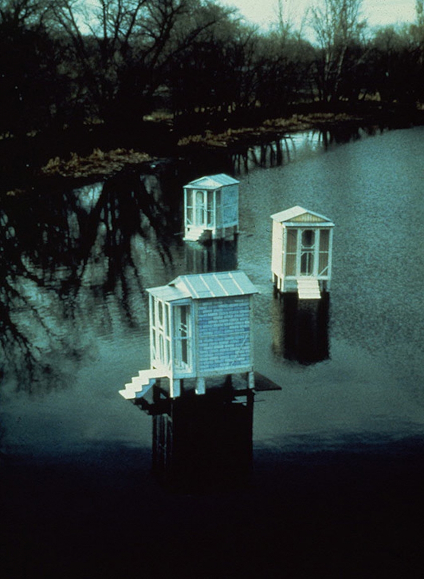 Moccasin Creek Cabins Public Art Donna Dennis