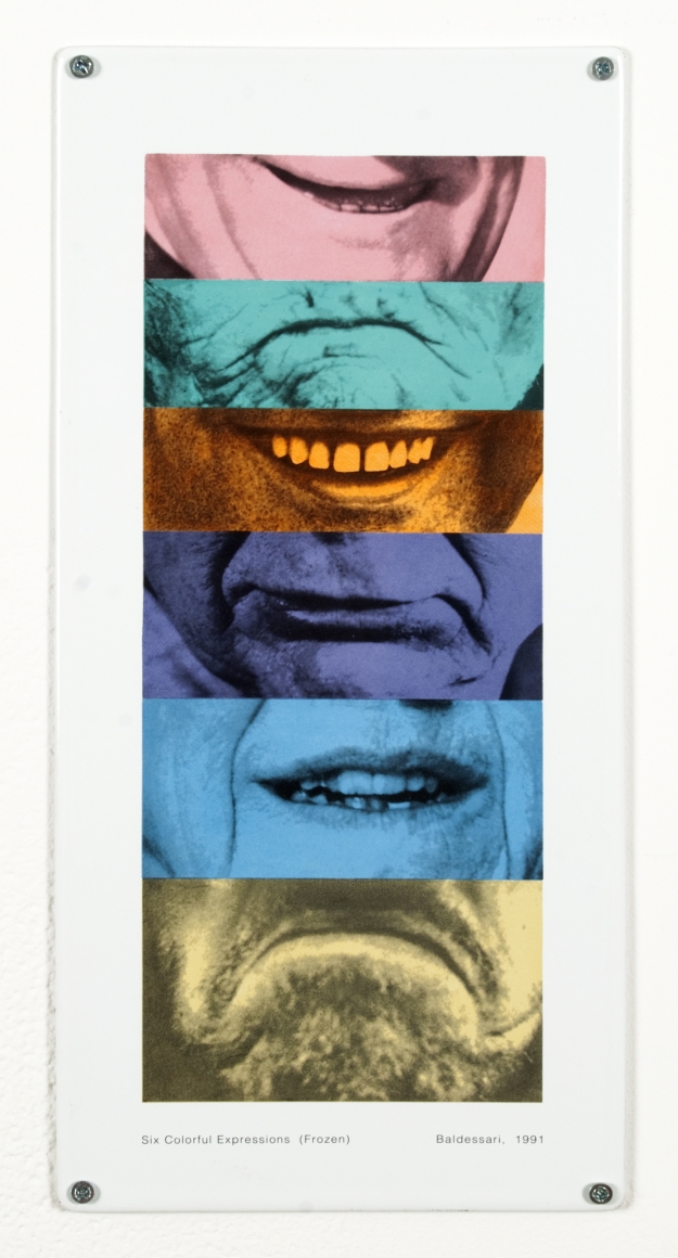 John Baldessari Six Colorful Expressions (Frozen)