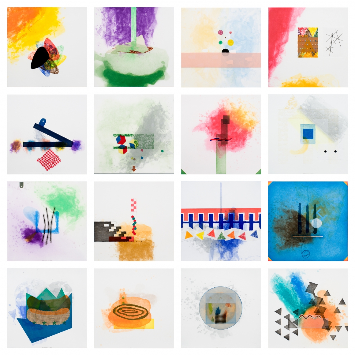 richard tuttle - cloth (lable 1-16)