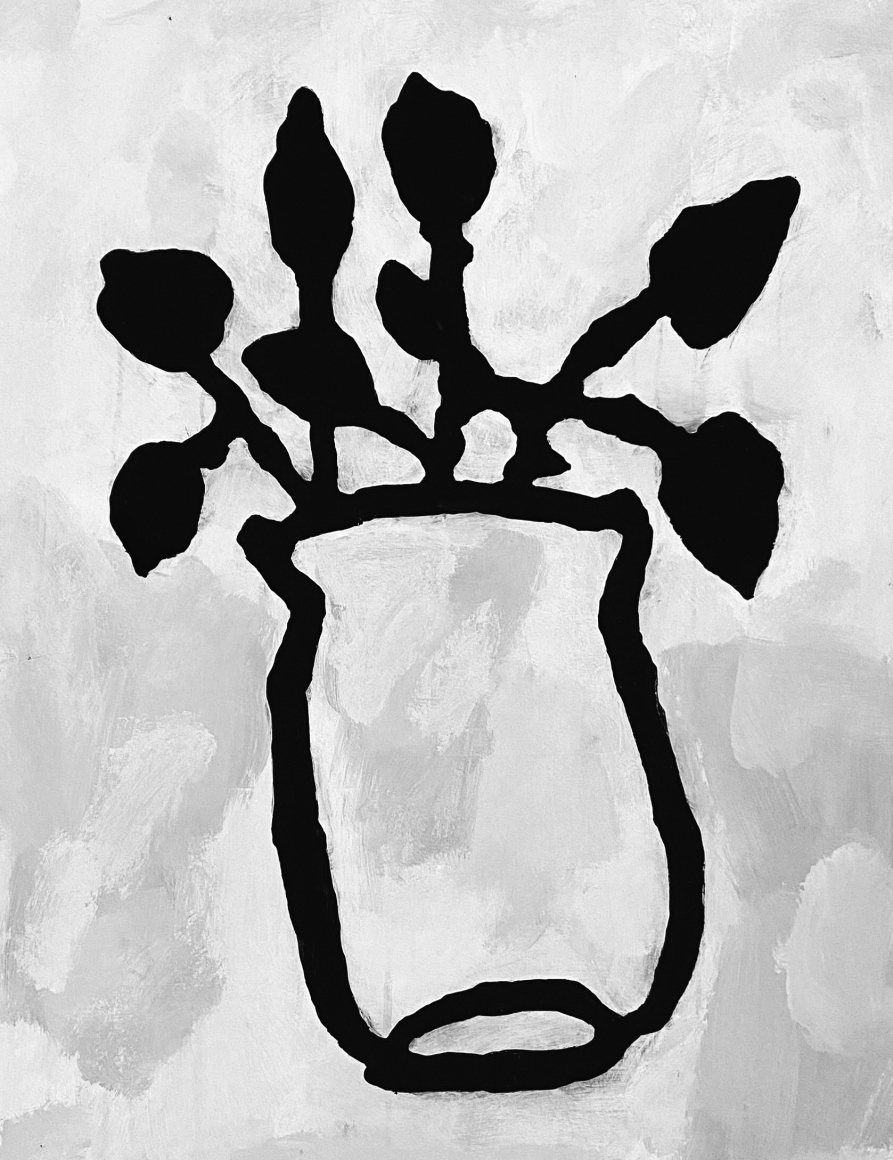 BRINTZ GALLERY_DONALD BAECHLER_Botanical Study #3_2020_27x21 inches_Unique Art