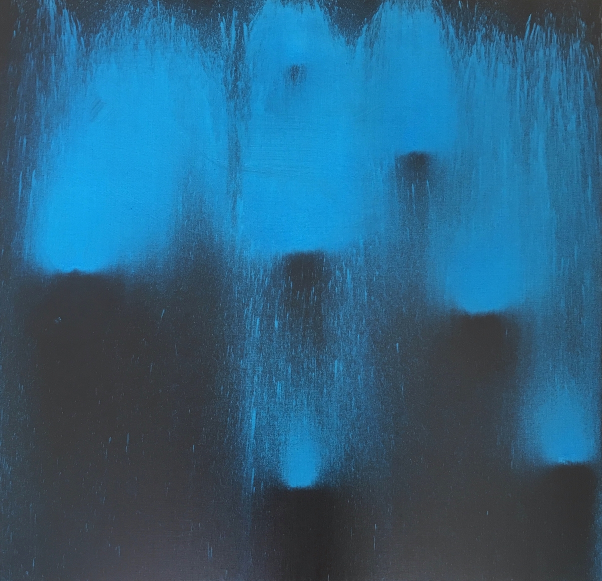 Eric Freeman Guard, 2018 Oil and pigment on canvas