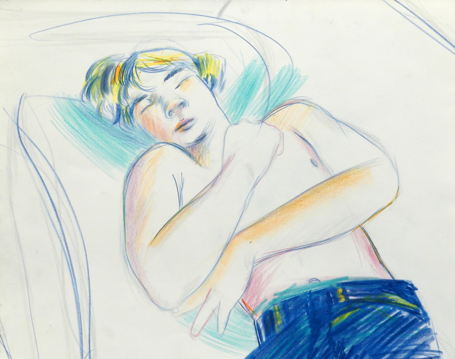 Larry Stanton, Man Sleeping