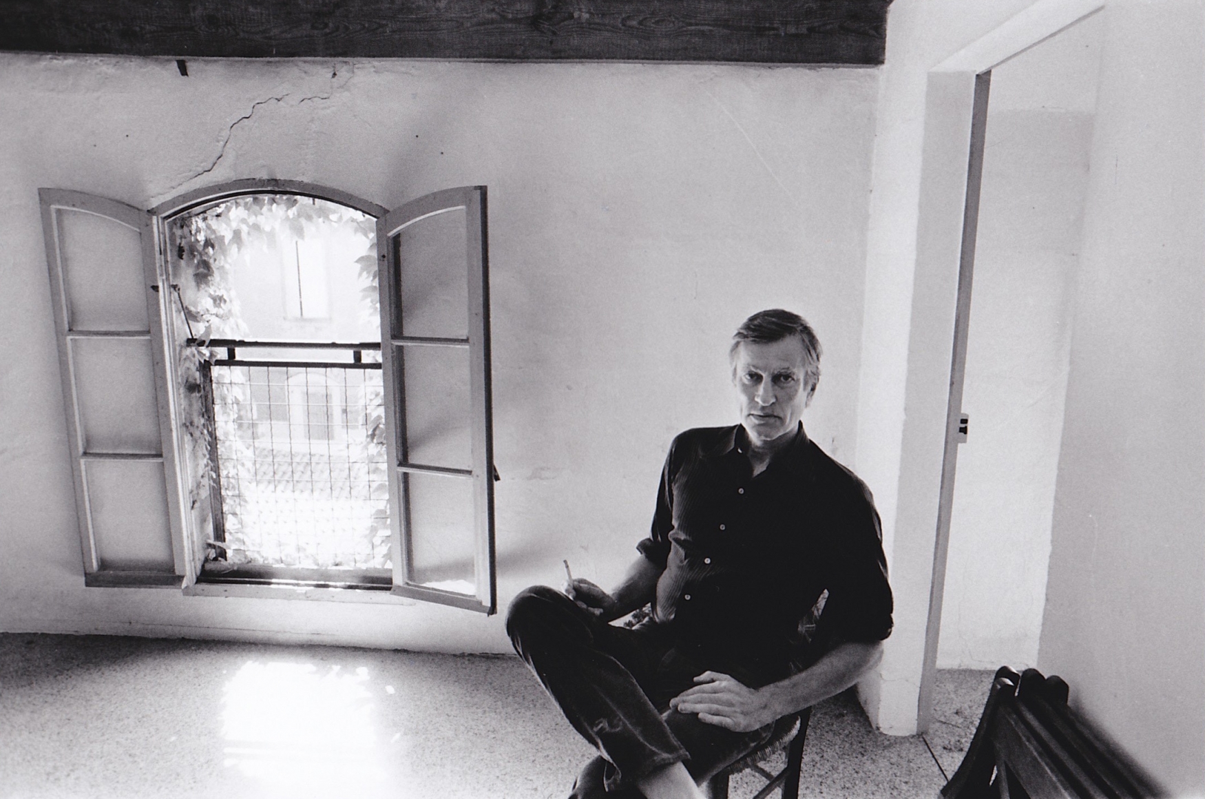 Man near window by Teresa Engle