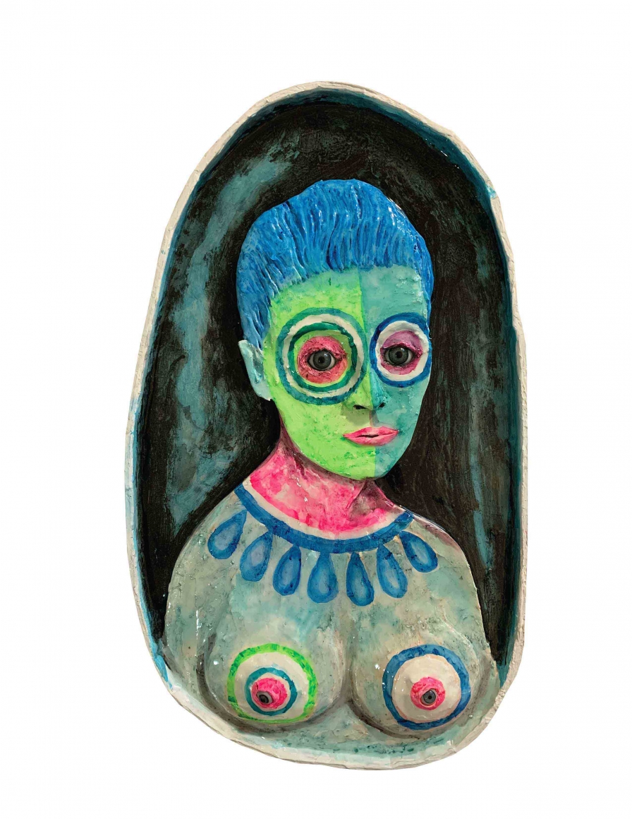 Doug Meyer, Mia, Bored, Alone Experimenting With Makeup