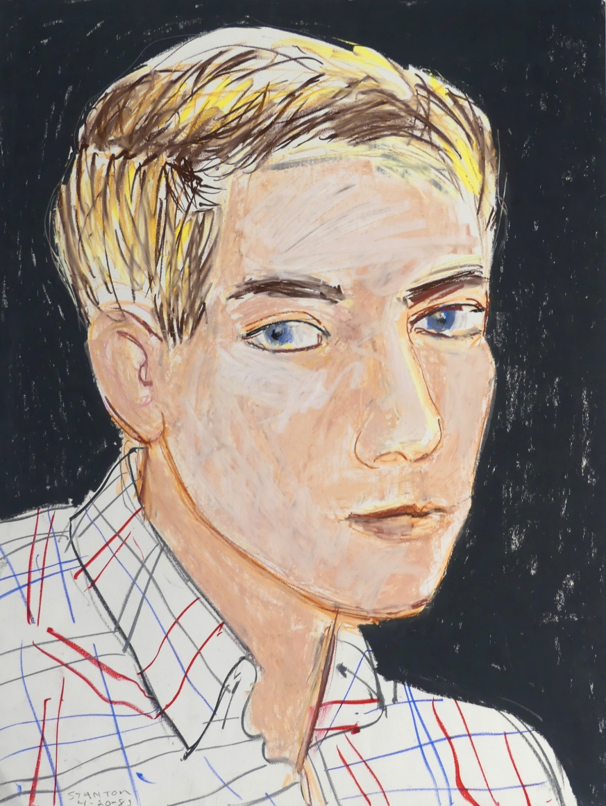Larry Stanton, Man In Blue And Red Plaid Shirt