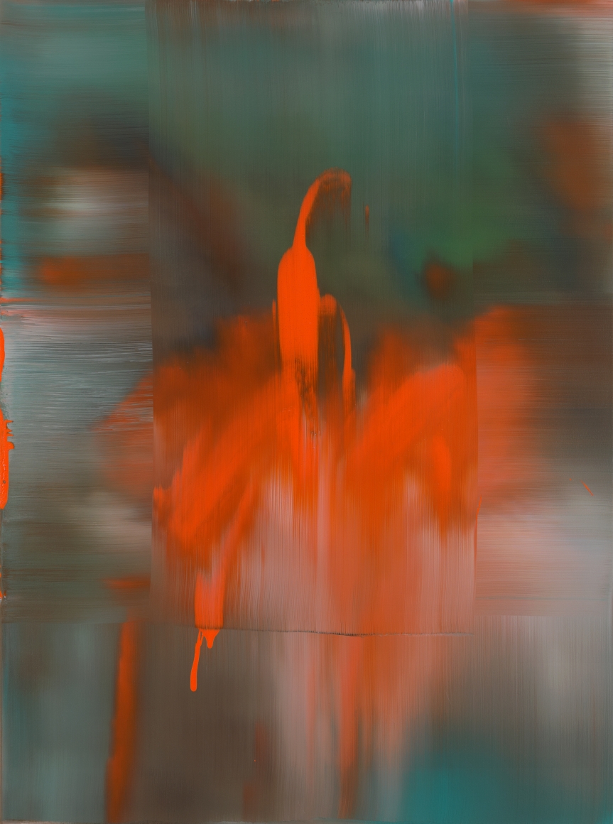 Shin Min Joo. Uncertain Emptiness 20-4, 2020, Acrylic on canvas, 130 x 97 cm. Courtesy of the artist & PKM Gallery. 