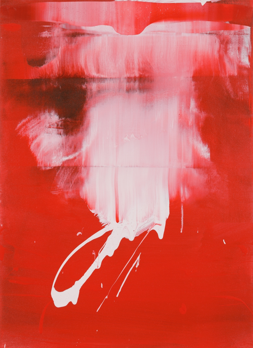 Shin Min Joo. Uncertain Emptiness 20-71, 2020, Acrylic on canvas, 73 x 53 cm. Courtesy of the artist & PKM Gallery. 