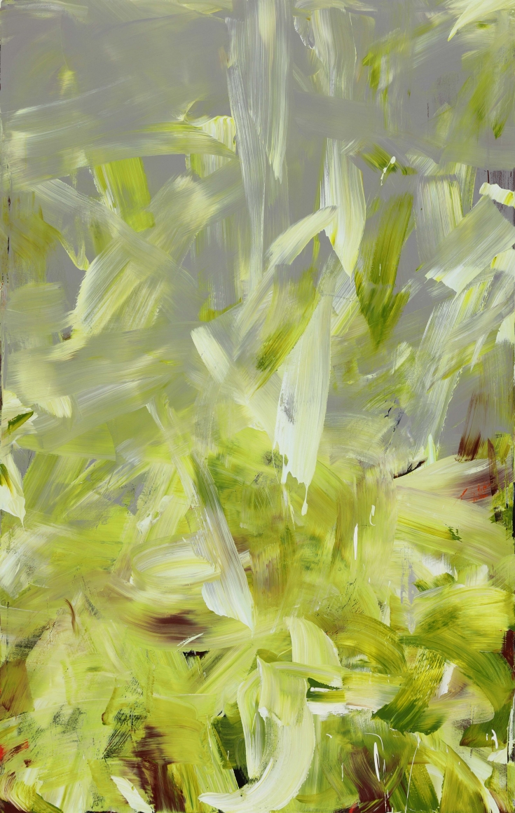 Shin Min Joo. Uncertain Emptiness 1901. 2019, Acrylic on canvas, 227 x 145 cm. Courtesy of the artist & PKM Gallery.