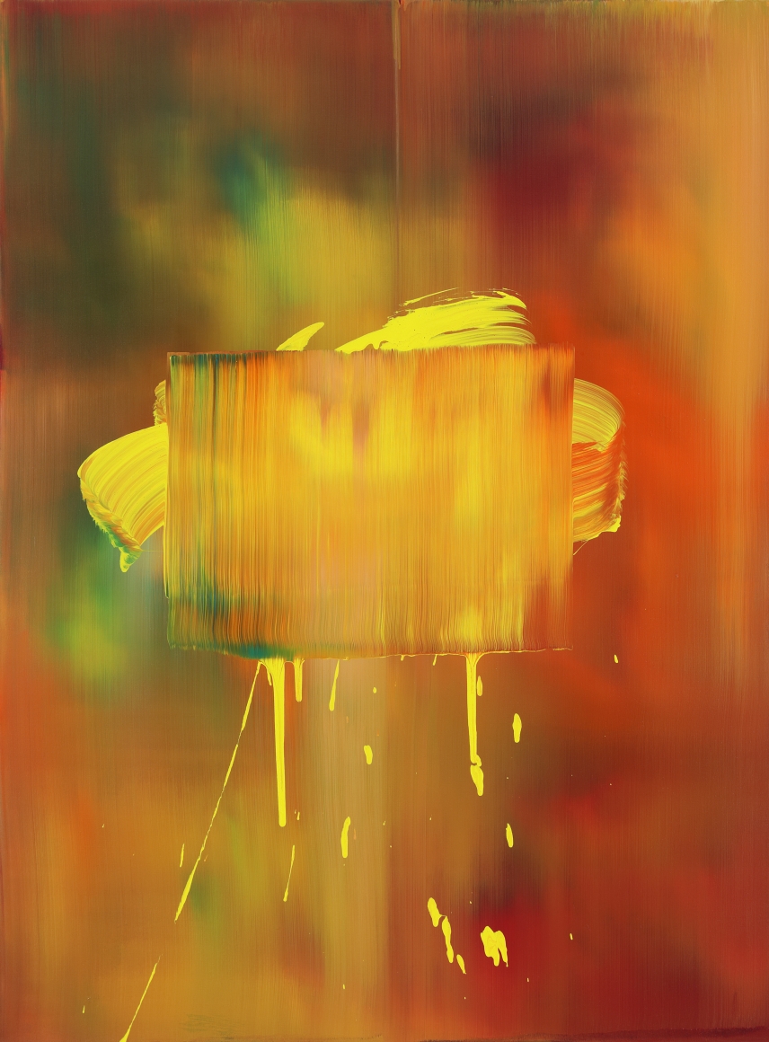 Shin Min Joo. Uncertain Emptiness 2065, 2020, Acrylic on canvas, 130 x 97 cm. Courtesy of the artist & PKM Gallery. 
