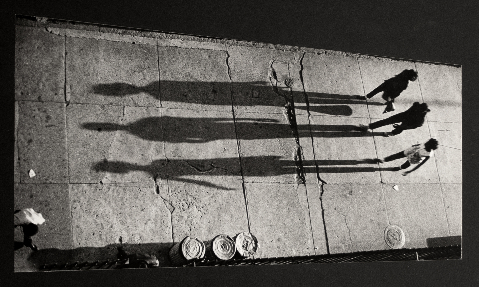 Adger Cowans ; Three Shadows, 1960 ; Bruce Silverstein Gallery