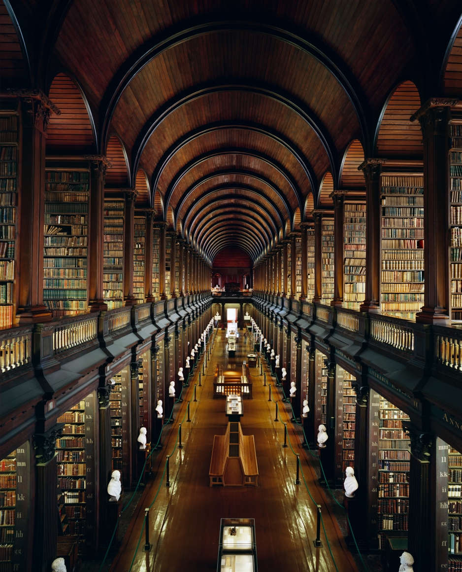 Ahmet Ertuğ - Trinity College Library, Dublin, 2008 Chromogenic print ; Bruce Silverstein Gallery